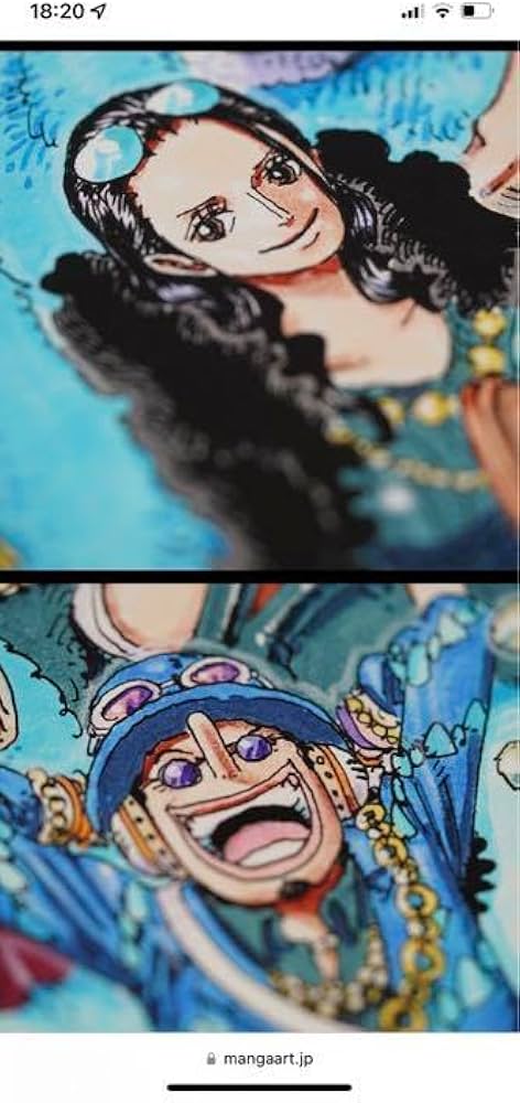 ワンピース 20部限定NFT マンガアート Manga art